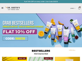 'drsheths.com' screenshot
