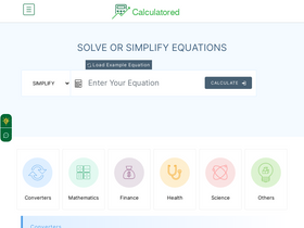 'calculatored.com' screenshot