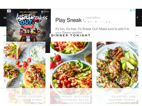 'damndelicious.net' screenshot