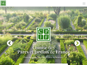 'parcsetjardins.fr' screenshot