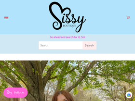 shop-sissyboutique.com homepage screenshot