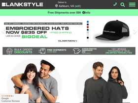 'blankstyle.com' screenshot