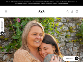 'aya-ibiza.com' screenshot