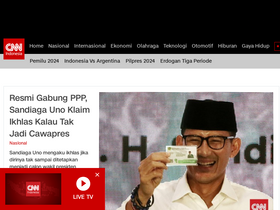 'cnnindonesia.com' screenshot
