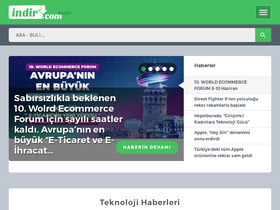 'indir.com' screenshot
