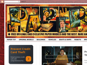 'papermau.blogspot.com' screenshot