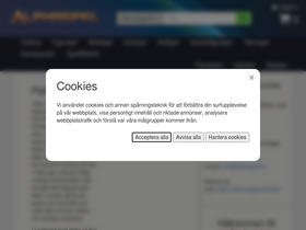 'alphaspel.se' screenshot