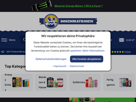 'dosenmatrosen.de' screenshot