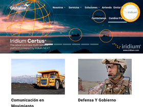 gsat.cl homepage screenshot