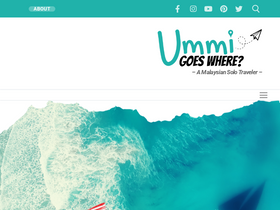 'ummigoeswhere.com' screenshot