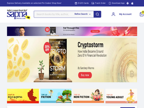 'sapnaonline.com' screenshot