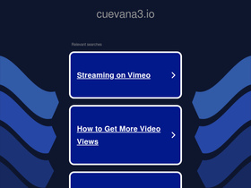 'cuevana3.io' screenshot