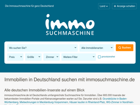 'immosuchmaschine.de' screenshot