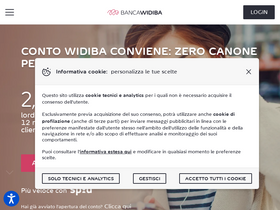 'widiba.it' screenshot