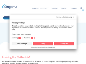 'netfortris.com' screenshot