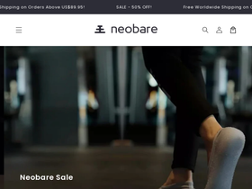 Neobare website screenshot