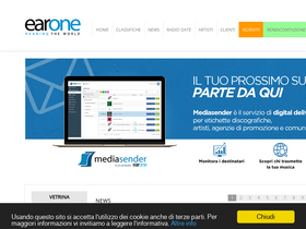 'earone.it' screenshot