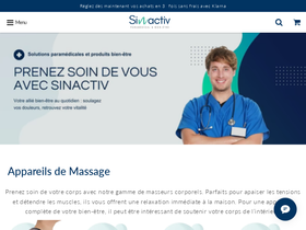 Sinactiv website screenshot