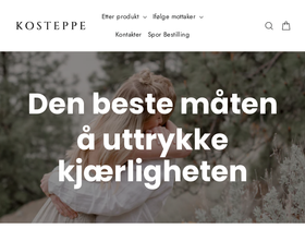 Kosteppe homepage screenshot