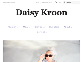 daisykroon.com homepage screenshot