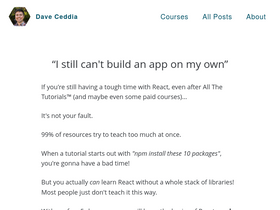 'daveceddia.com' screenshot