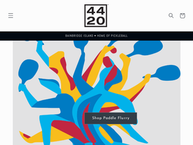 fortyfourtwenty.com homepage screenshot