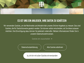 'bundeswehrkarriere.de' screenshot