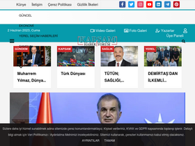 'kapsamhaber.com' screenshot
