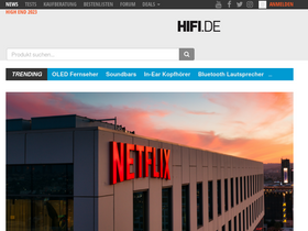 'hifi.de' screenshot