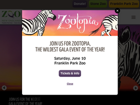 'zoonewengland.org' screenshot