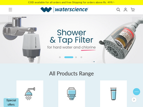 'waterscience.in' screenshot