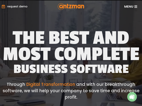 'antzman.com' screenshot