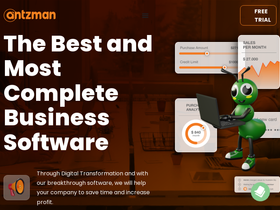 'antzman.com' screenshot