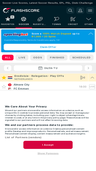 flashscore.co.za