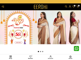 eerohi.com homepage screenshot