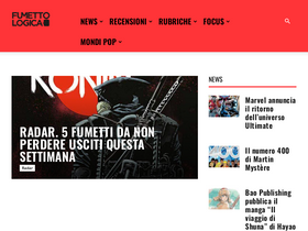 'fumettologica.it' screenshot