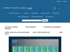 'eujournal.org' screenshot