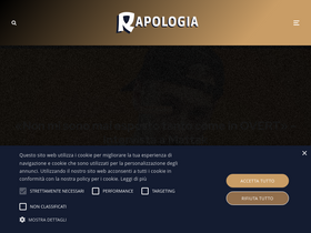 'rapologia.it' screenshot