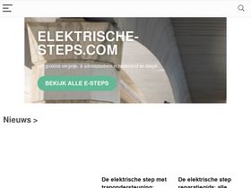 'elektrische-steps.com' screenshot