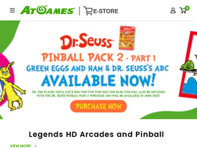 'atgames.us' screenshot