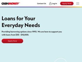 'cashmoney.ca' screenshot