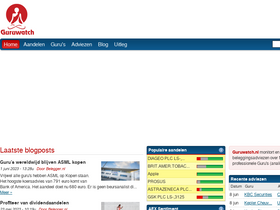 'guruwatch.nl' screenshot