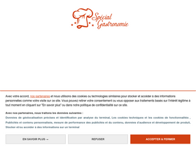 'specialgastronomie.com' screenshot