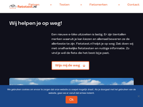 'fietstest.nl' screenshot
