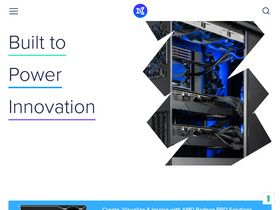 'exxactcorp.com' screenshot