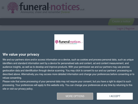 'funeral-notices.co.uk' screenshot