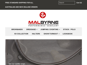 malbyrne.com.au homepage screenshot