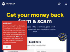 'payback-ltd.com' screenshot