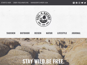 'feel4nature.com' screenshot