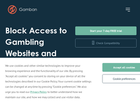 'gamban.com' screenshot
